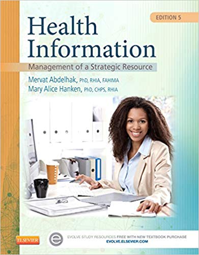 Health Information: Management of a Strategic Resource 5th Edition